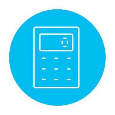 Hesap makinesi satır simgesi.