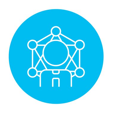 Online iş satırı simgesi.