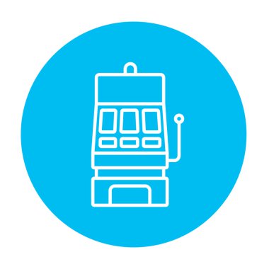 Slot makinesidir satırı simgesi.