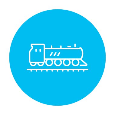 Tren satırı simgesi.