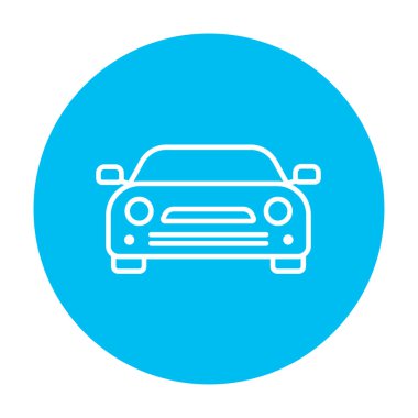 Araba satırı simgesi.