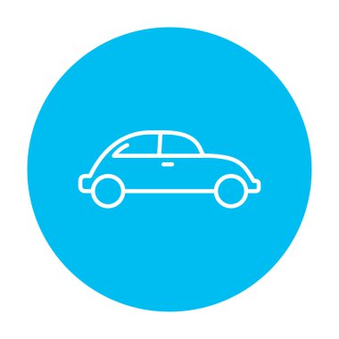 Araba satırı simgesi.