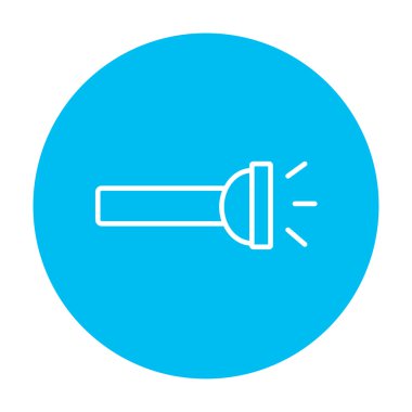 El feneri çizgi simgesi.