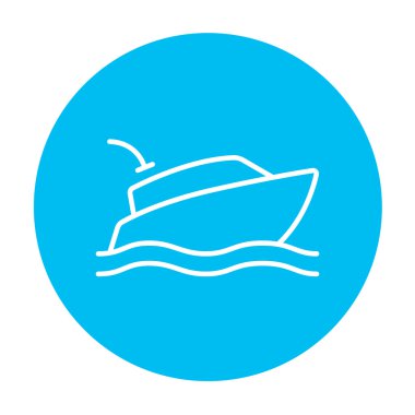 Yat satırı simgesi.