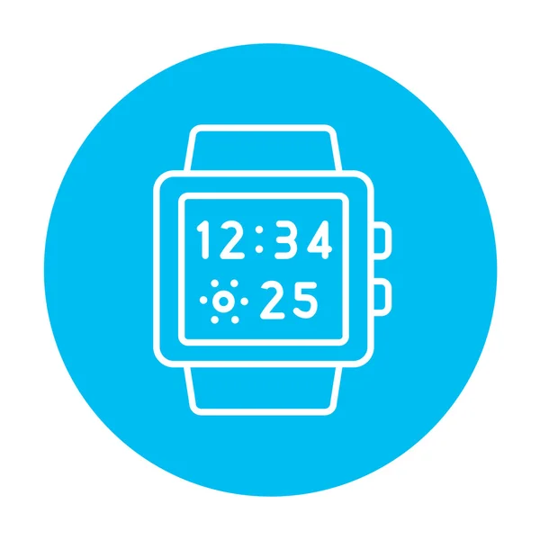 Smartwatch line icon. — Stock Vector