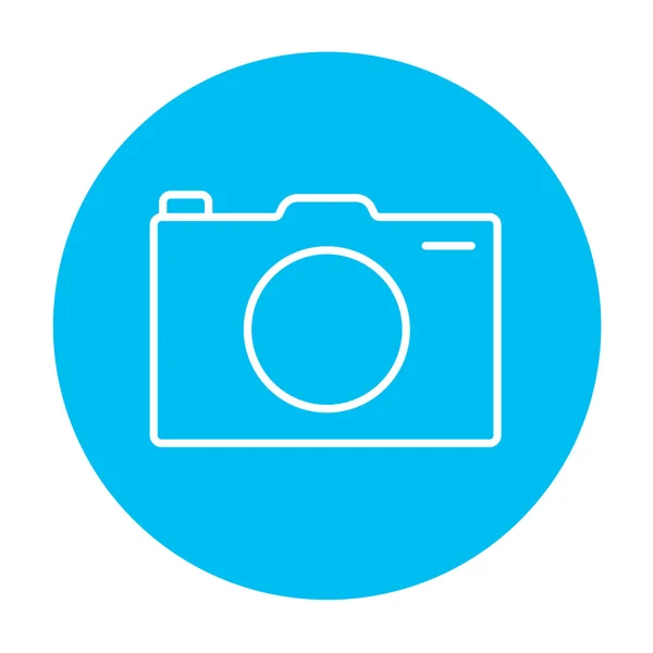 Camera lijn pictogram. — Stockvector