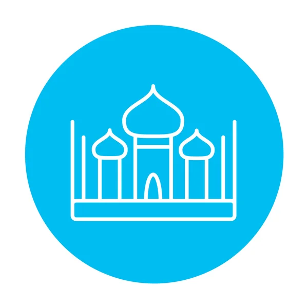 Mosque line icon. — Stock Vector