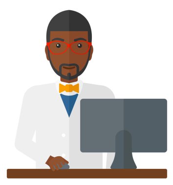 Kasada duran eczacı.