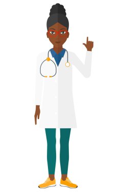 Doktor gösteren parmak.