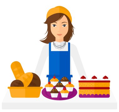 Başarılı küçük işletme sahibi.