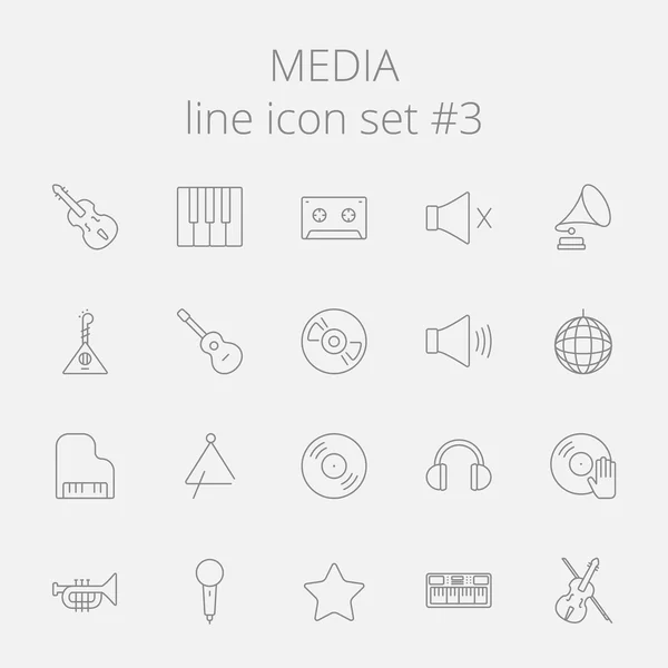 Conjunto de iconos . — Vector de stock