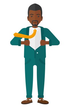 Ceketini alarak adam.