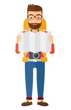 Haritaya bakıyordum backpacker.