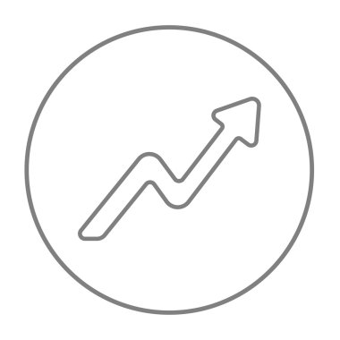 Yukarı çizgi simgesini ok.