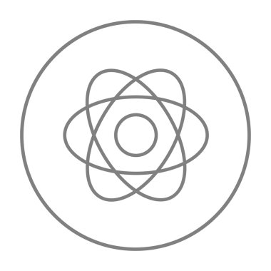 Atom satırı simgesi.