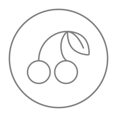 Kiraz satırı simgesi.