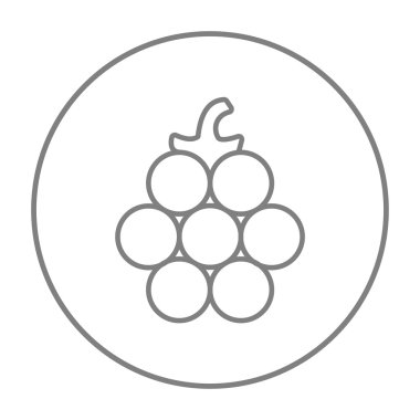 Ahududu satırı simgesi.