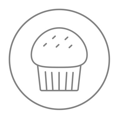 cupcake satırı simgesi.