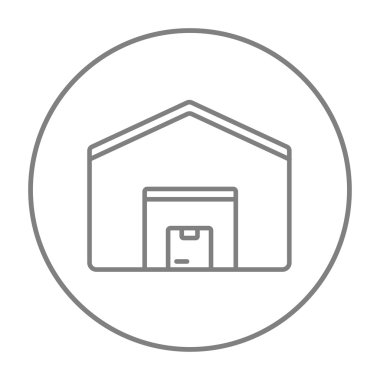 Ambar satırı simgesi.