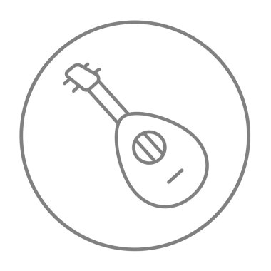 Mandolin satırı simgesi.
