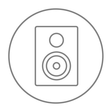 MP3 Oyuncu Satırı Simgesi.