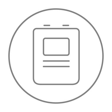 Kalp Şok cihazı satırı simgesi.