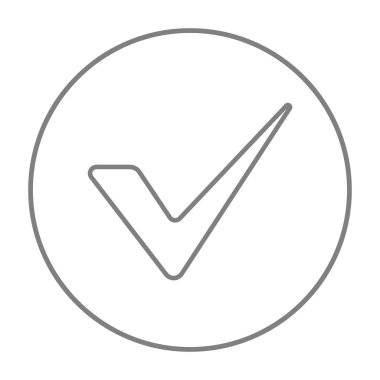 Onay satırı simgesi.