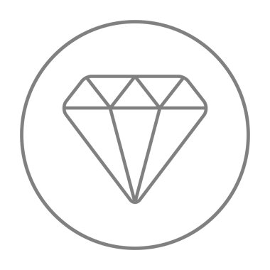 elmas satırı simgesi.