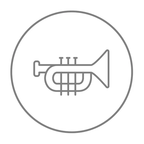 Trumpet ikon. — Stock vektor