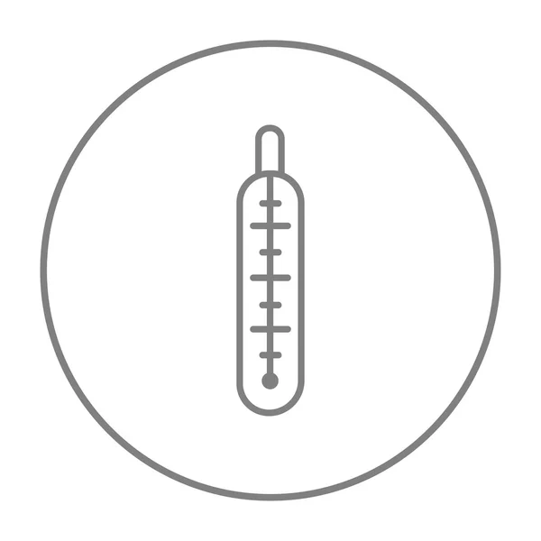 Symbolleiste medizinisches Thermometer. — Stockvektor