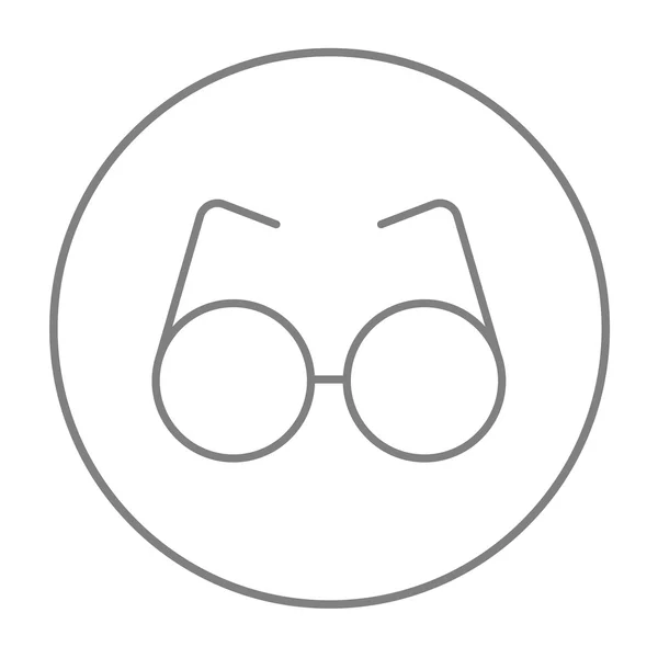 Glasögonlinne ikon. — Stock vektor