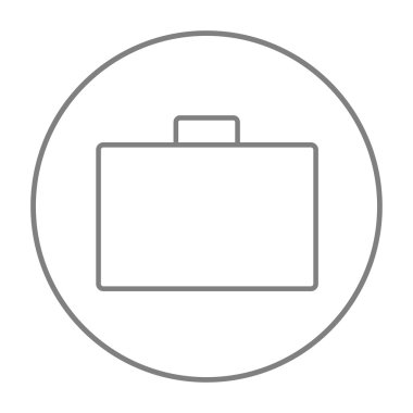 Evrak çantası satır simgesi.