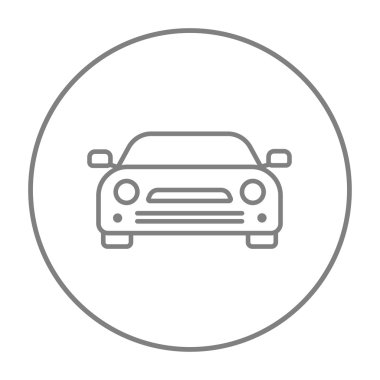 Araba satırı simgesi.