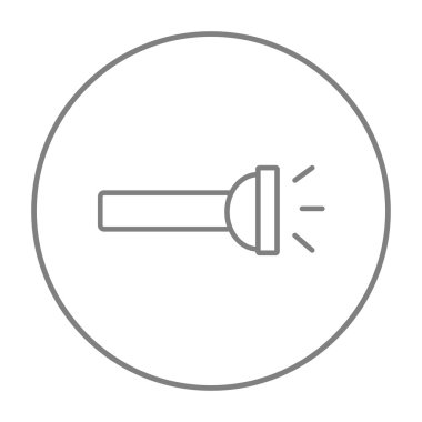 El feneri çizgi simgesi.