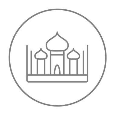 Cami satırı simgesi.