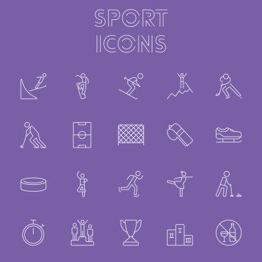 Spor Icon set.