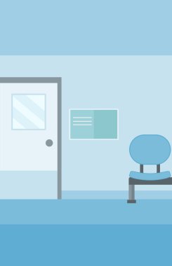 Hastane koridorunda arka plan.