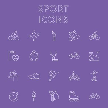 Spor Icon set.