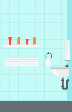 Özel banyo arka plan.