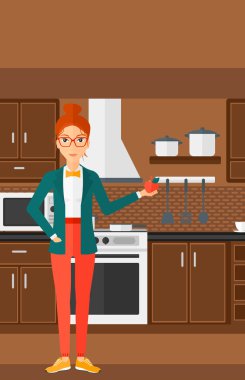 kadın holding elma.