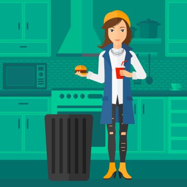 Abur cubur atma kadın.