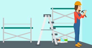 Oluşturucu çekiç çivi.