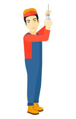 Elektrikçi büküm ampul.