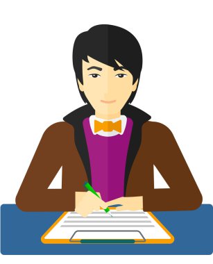 adam sözleşme imzalama.