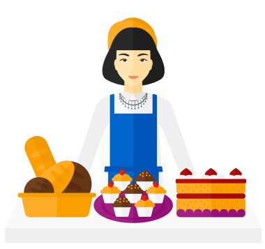 Başarılı küçük işletme sahibi.