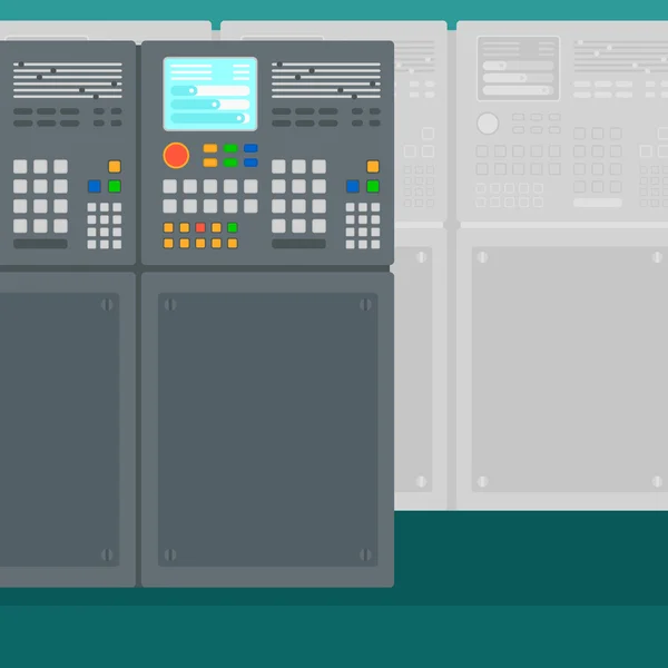 Contexto del sistema de control industrial . — Archivo Imágenes Vectoriales