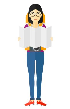 Haritaya bakıyordum backpacker.