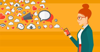 Sosyal medya uygulamaları.