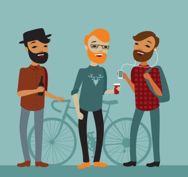 Hipsters clipart