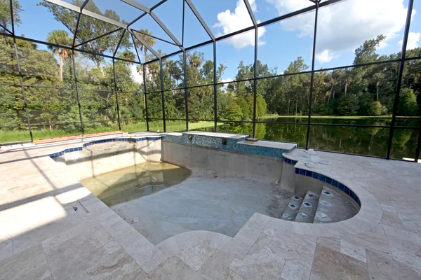 Pool Construction — Stock Photo, Image